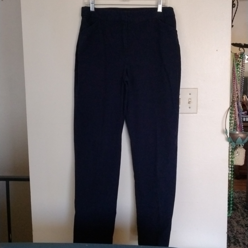 Talbots Heritage Dark Navy Blue Sz. 14 High Waisted Tall